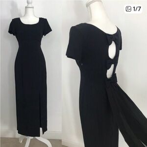 Jeffrey & Dara Vintage Black Cocktail Dress Size 12